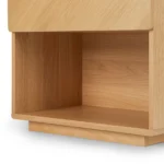 Nera 1-Drawer Nightstand - Oak