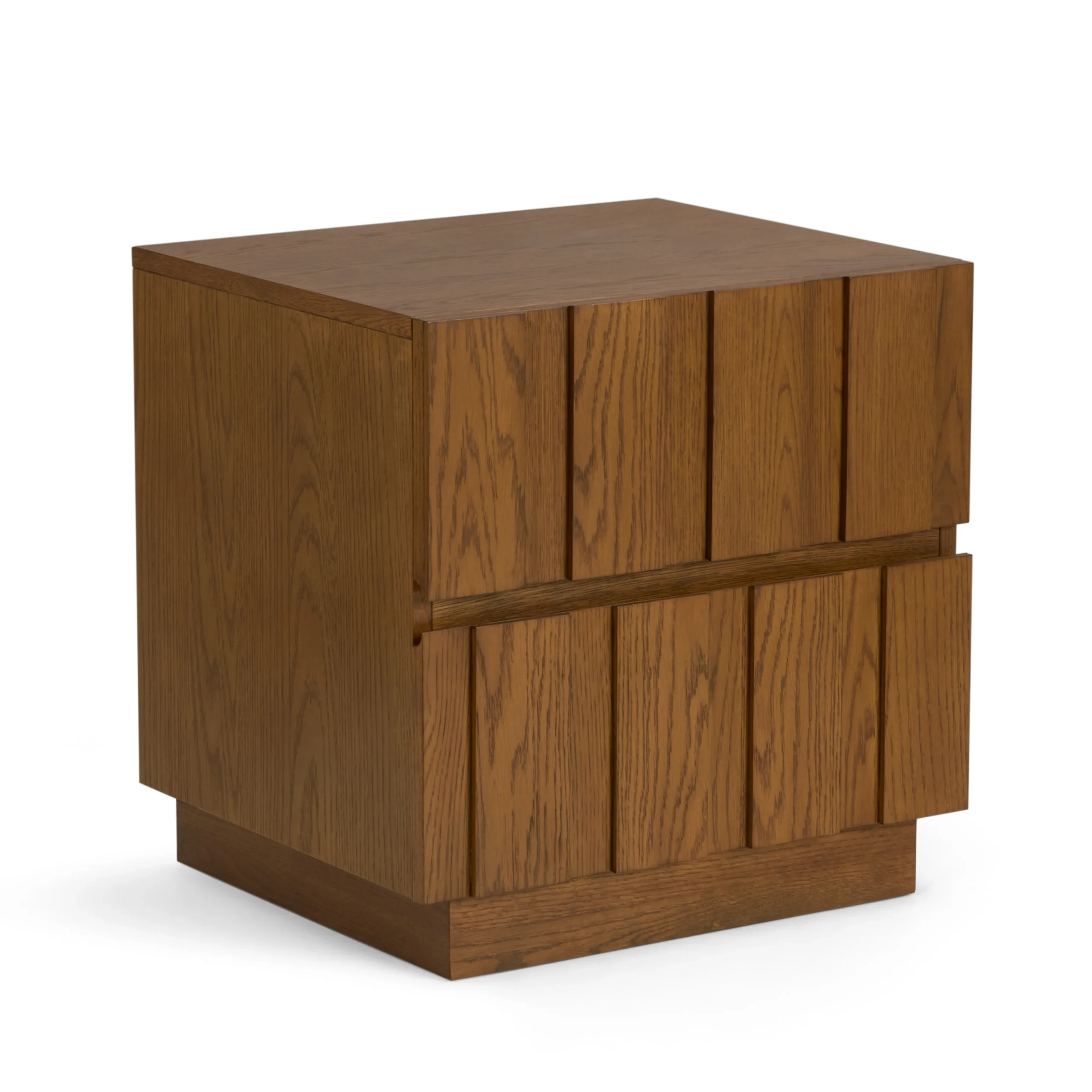 Marko 2-Drawer Nightstand - Smoked Oak - Image 11