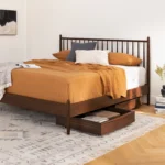 Lenia Underbed Storage Drawer Set - Walnut