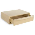 Lenia Floating Nightstand - White Oak