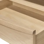 Lenia 2-Drawer Nightstand - White Oak