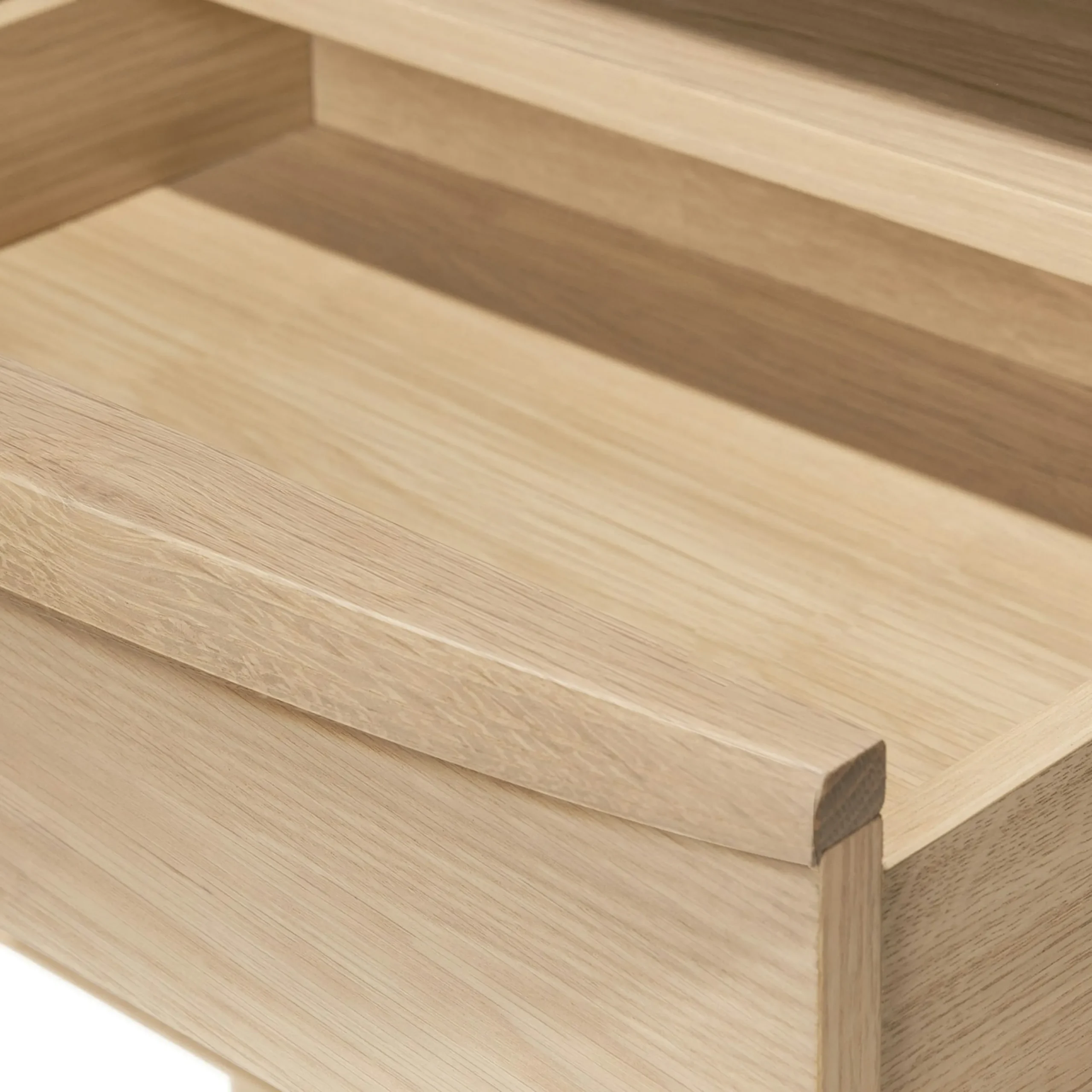 Lenia 2-Drawer Nightstand - White Oak - Image 11