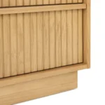 Kouva 2-Drawer Nightstand - Natural Oak
