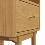 Cooper 1-Drawer Nightstand - Natural Oak
