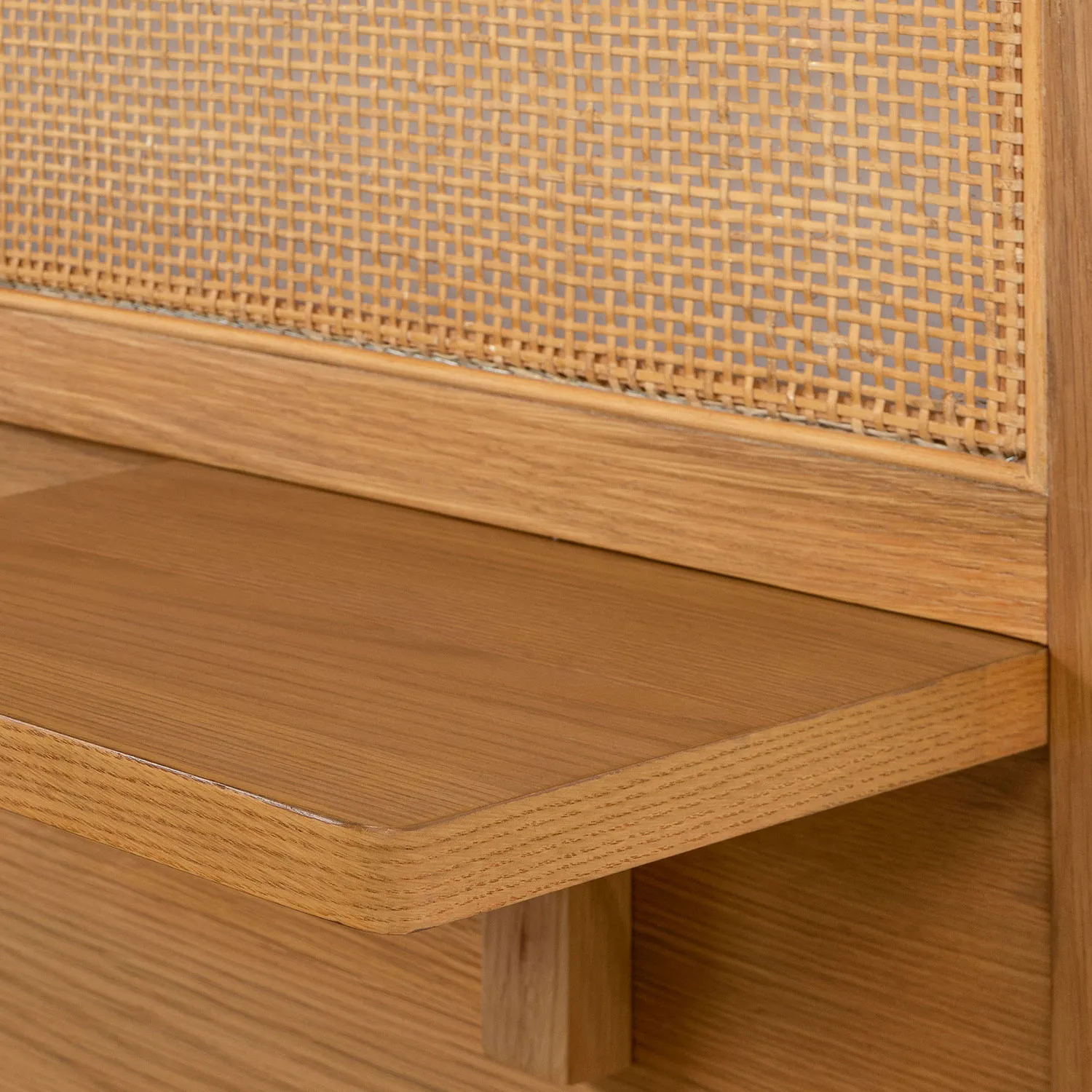 Olalla Queen Headboard - Oak - Image 11