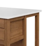 Kitchen Island - Smoked Oak