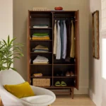 Lenia Armoire - Walnut