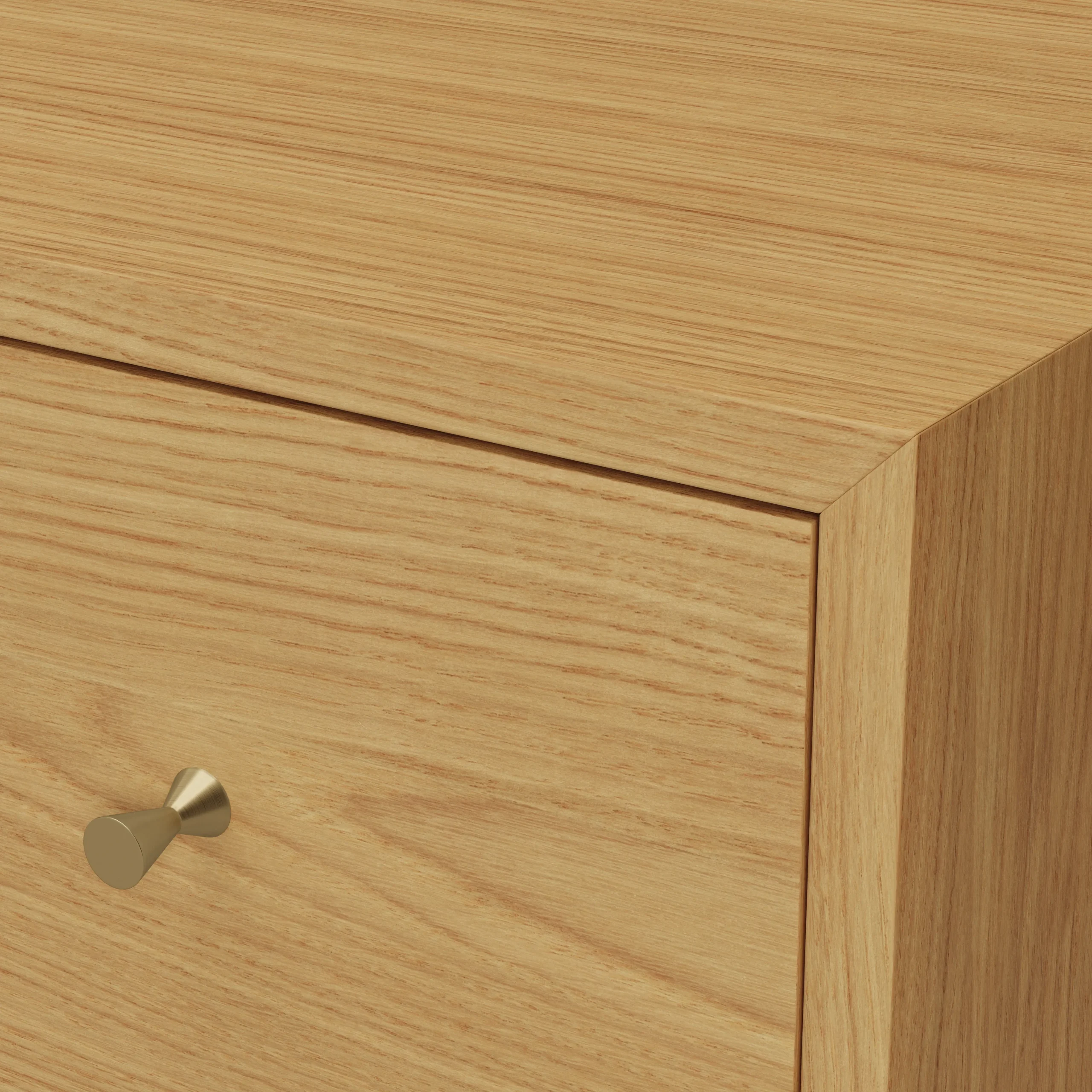 Cooper 6-Drawer Double Dresser - Natural Oak - Image 11