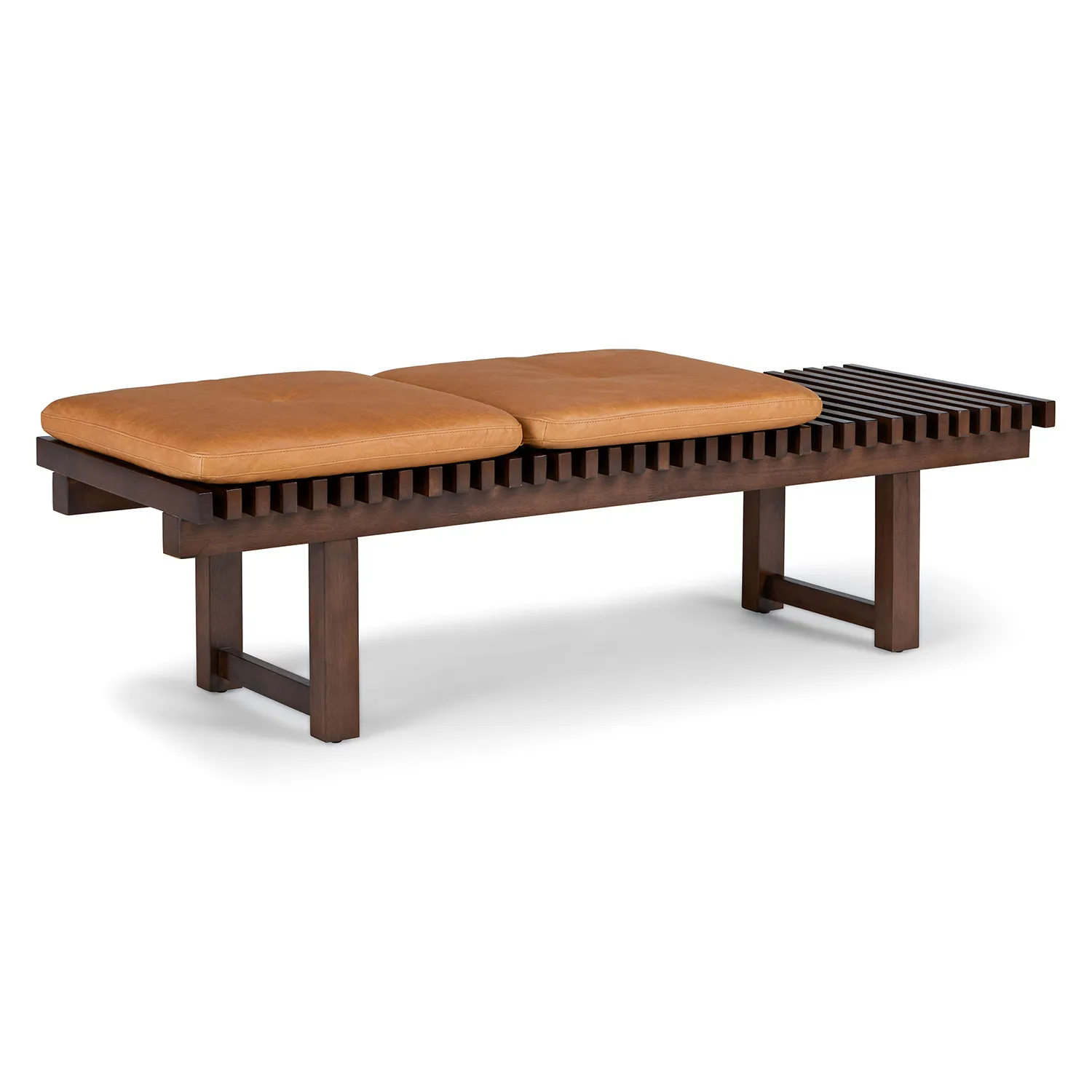 Ripa 59_ Leather Bench - Charme Tan - Image 11
