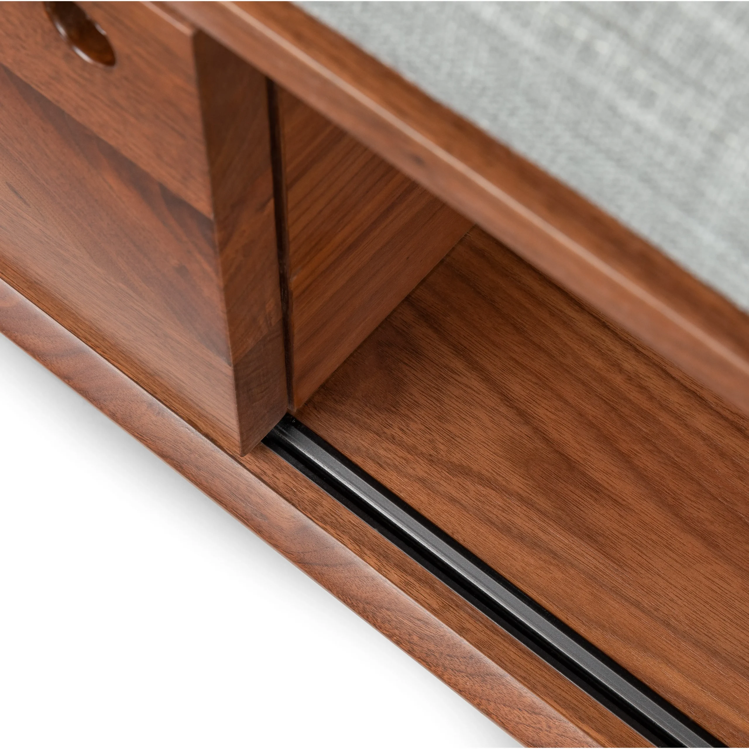 Nederin 55.5_ Bench - Walnut and Pebble Gray - Image 11