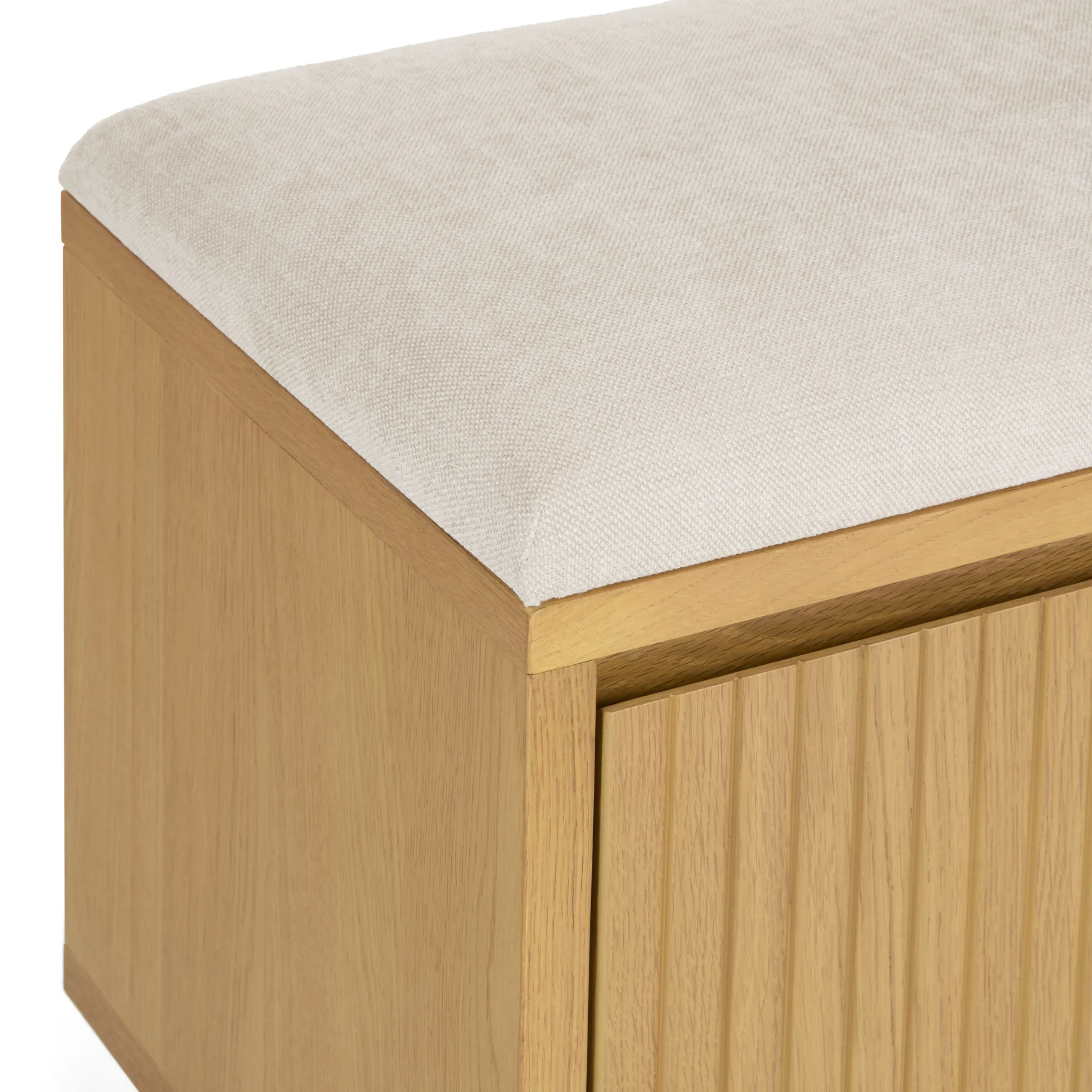 Kouva 47_ Bench - Natural Oak and Santolina Gray - Image 11