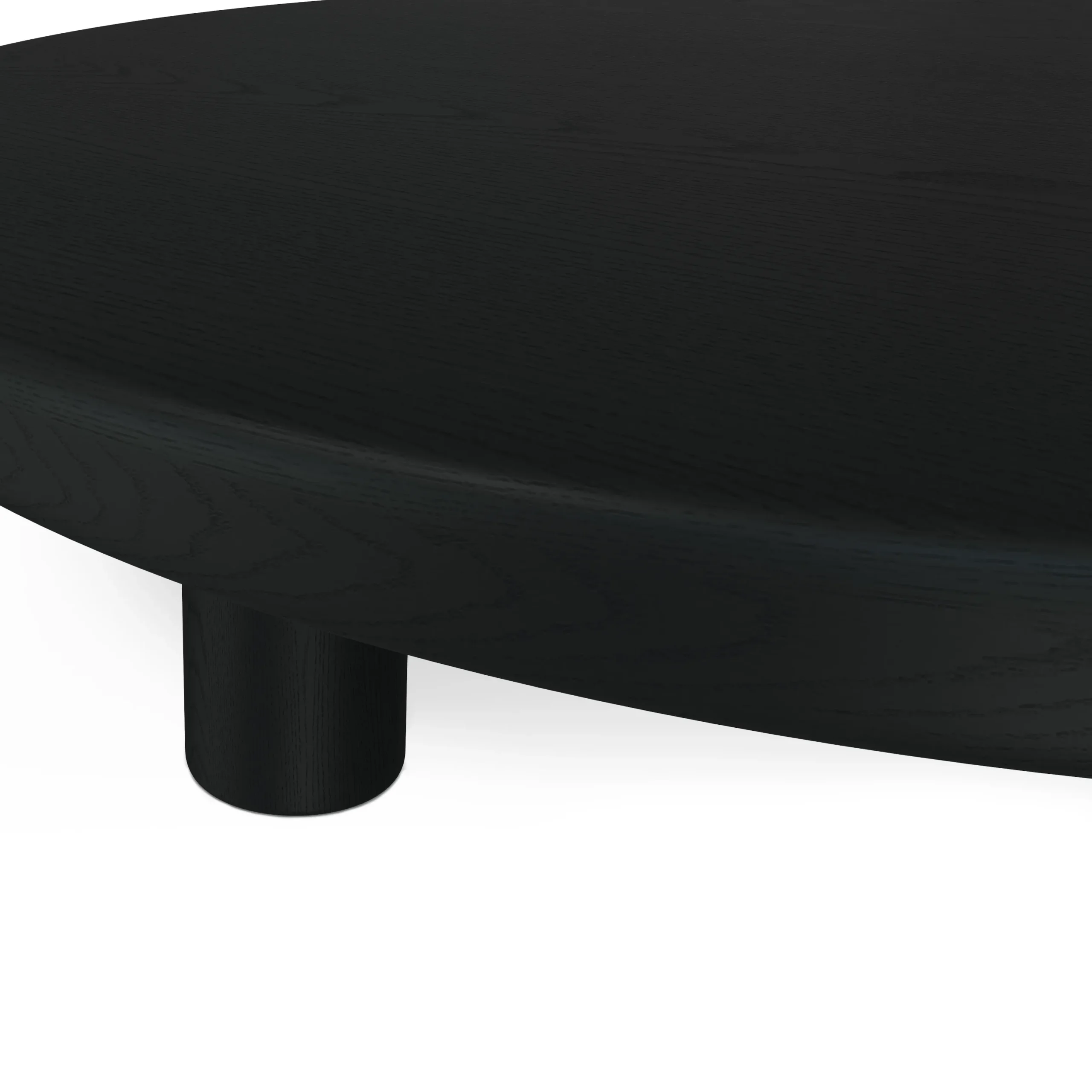 Adel 42_ Round Coffee Table - Black - Image 8