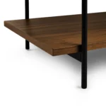 Agotu 44_ Marble Coffee Table - Walnut