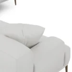 Abisko 113_ Right L-Shaped Sectional - Quartz White