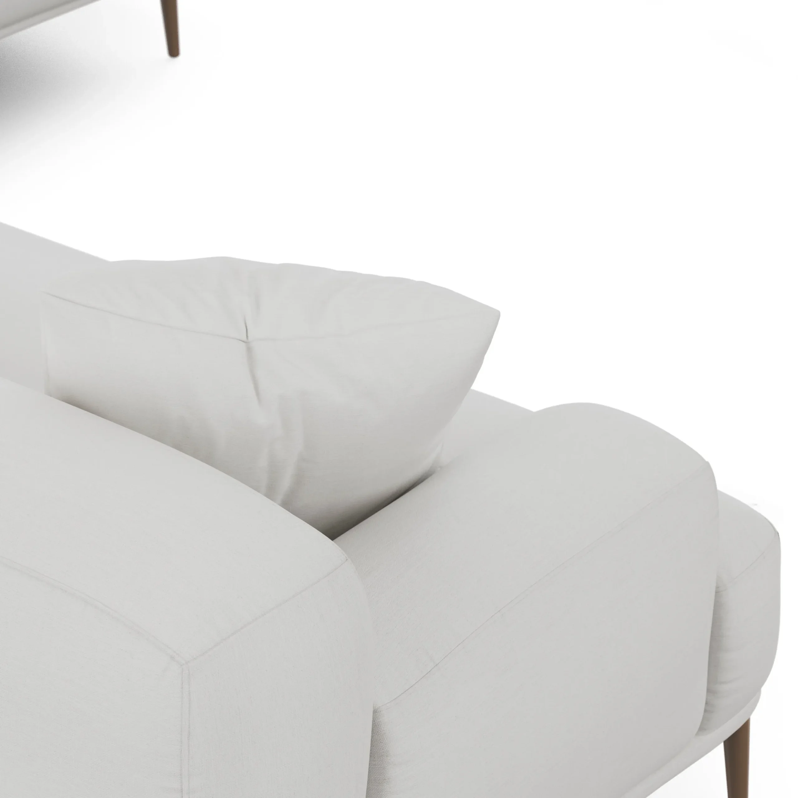 Abisko 113_ Right L-Shaped Sectional - Quartz White - Image 11