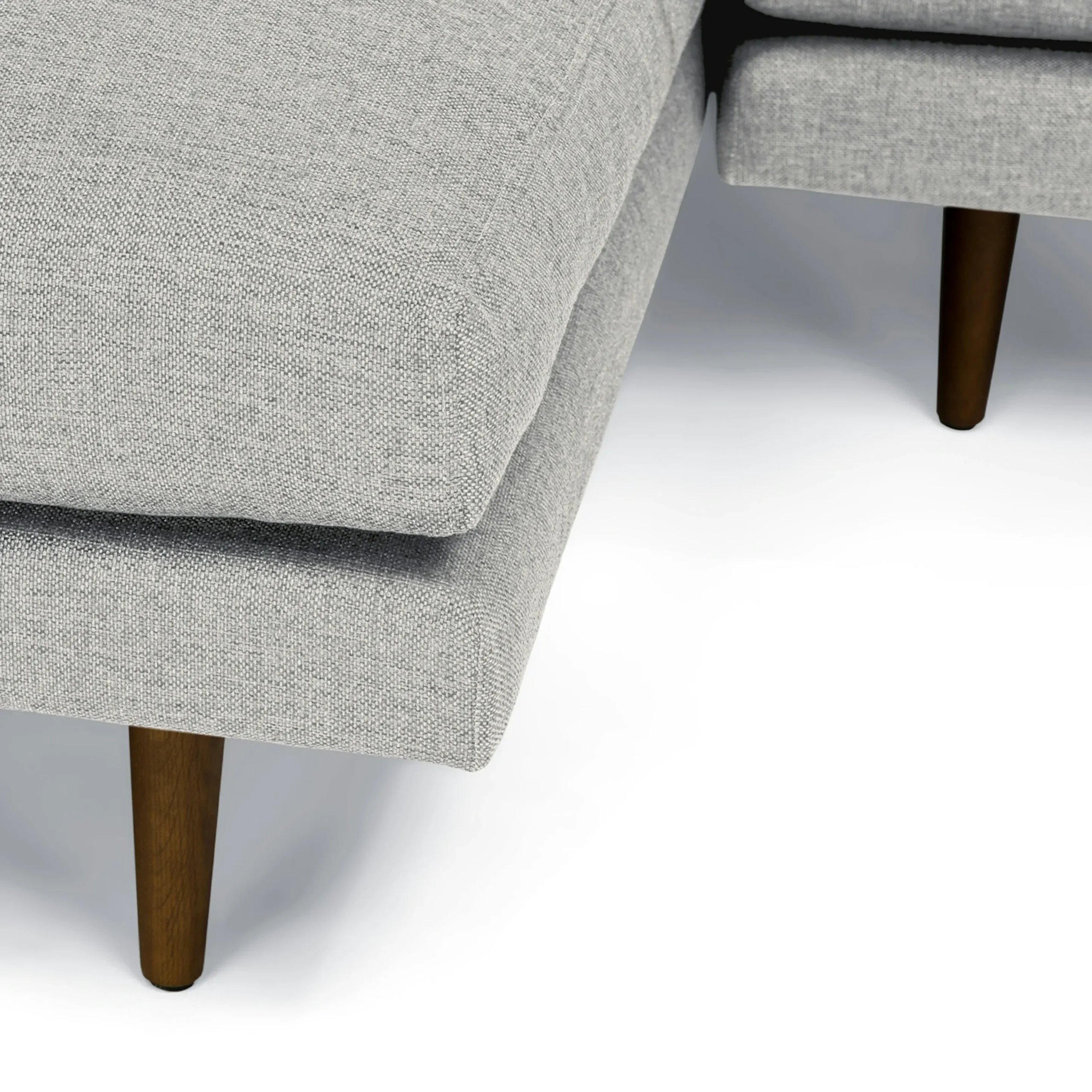 Burrard 112_ Left Sectional - Seasalt Gray - Image 11