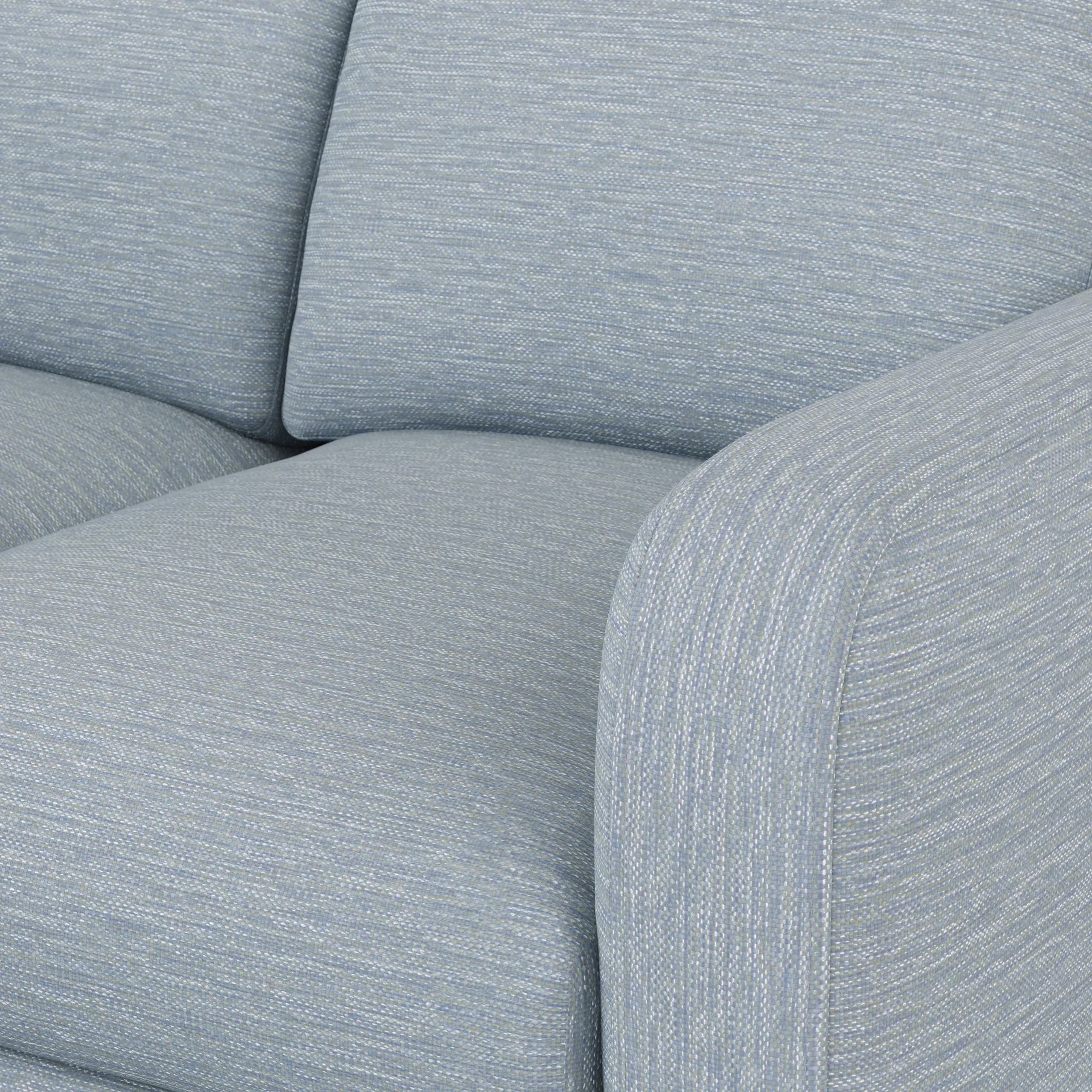 Vati 114_ Left Storage Sleeper Sectional - Natural Oak and Silver Light Blue - Image 11