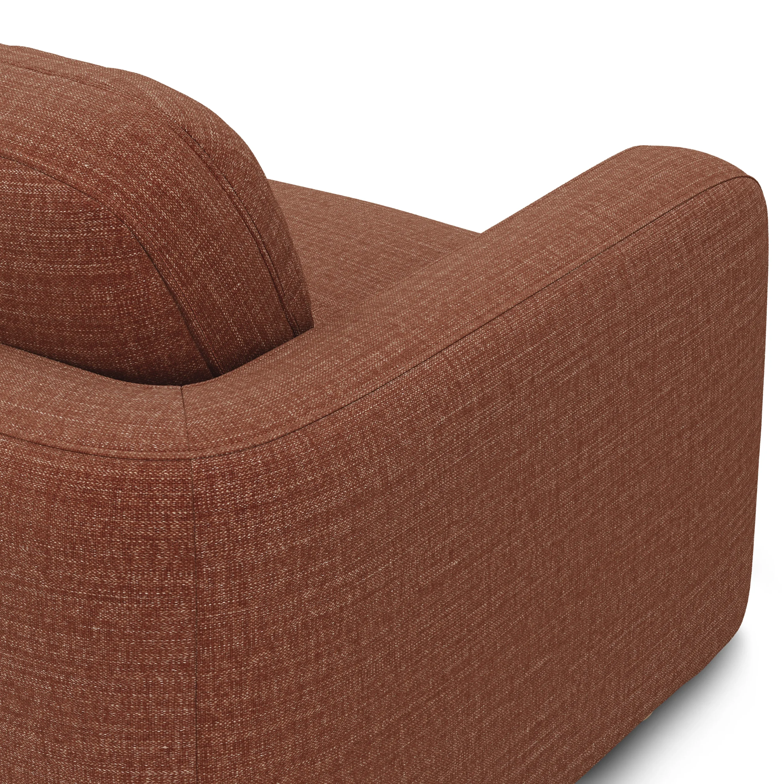Vati 114_ Right Storage Sleeper Sectional - Natural Oak and Napa Rust - Image 11