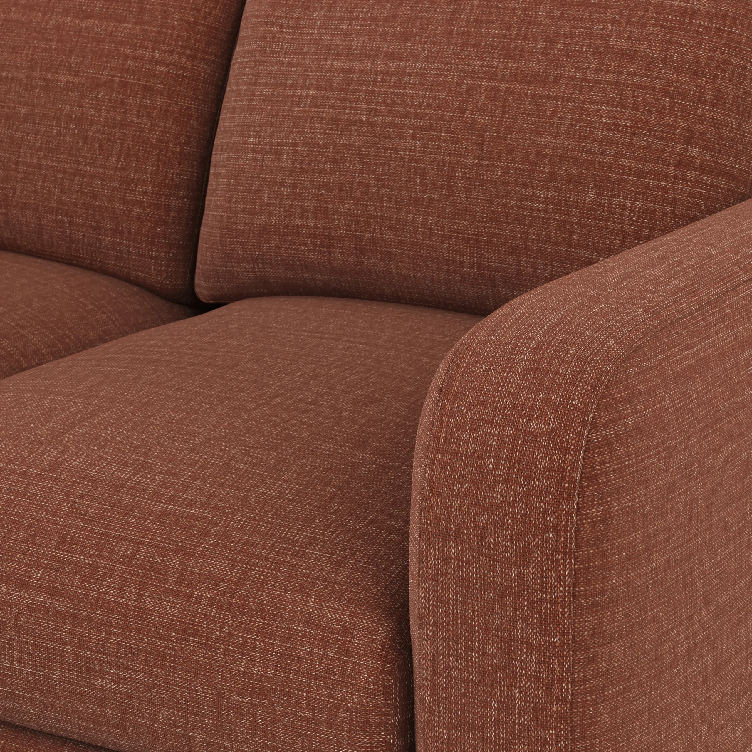 Vati 114_ Left Storage Sleeper Sectional - Natural Oak and Napa Rust - Image 11