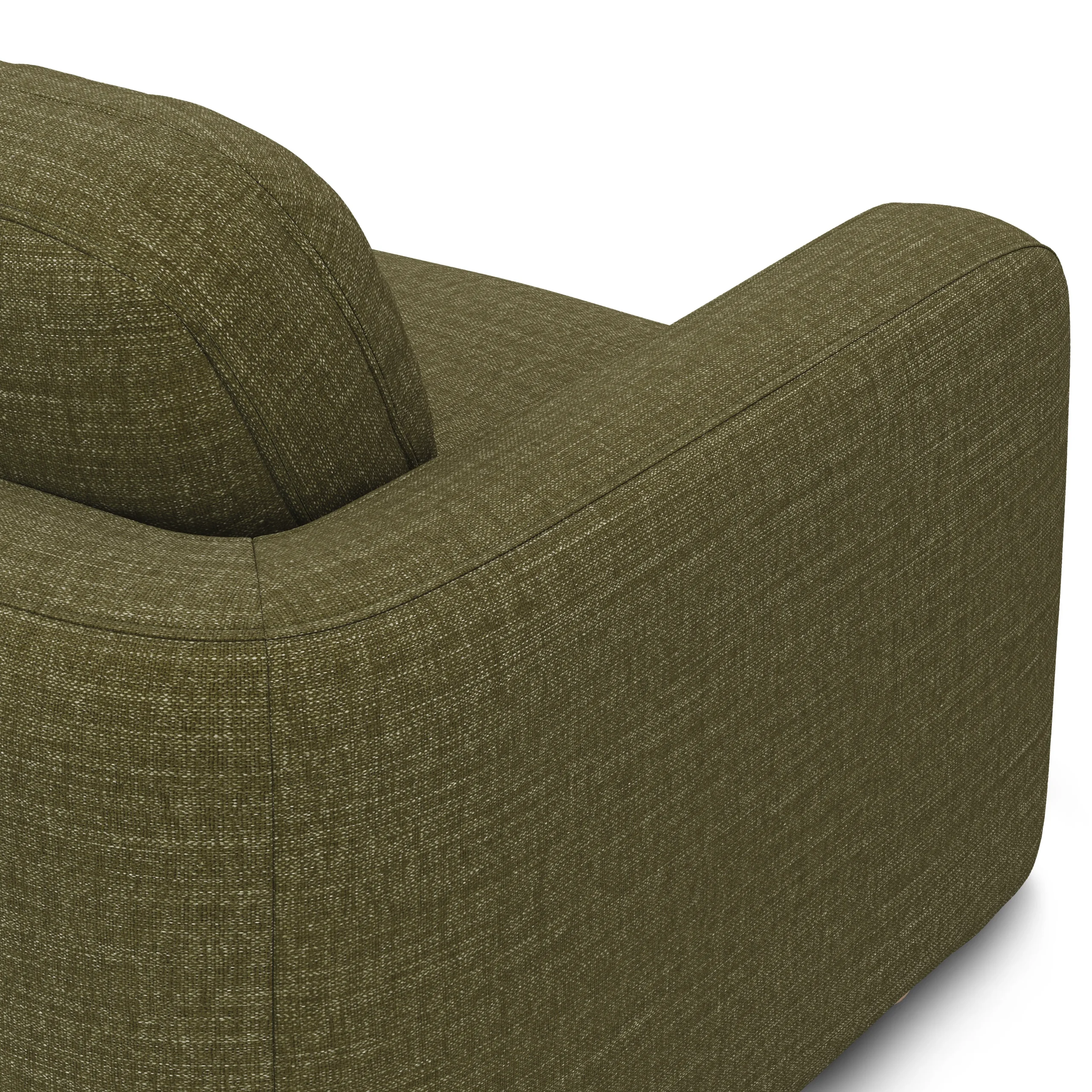Vati 114_ Right Storage Sleeper Sectional - Natural Oak and Napa Moss - Image 11