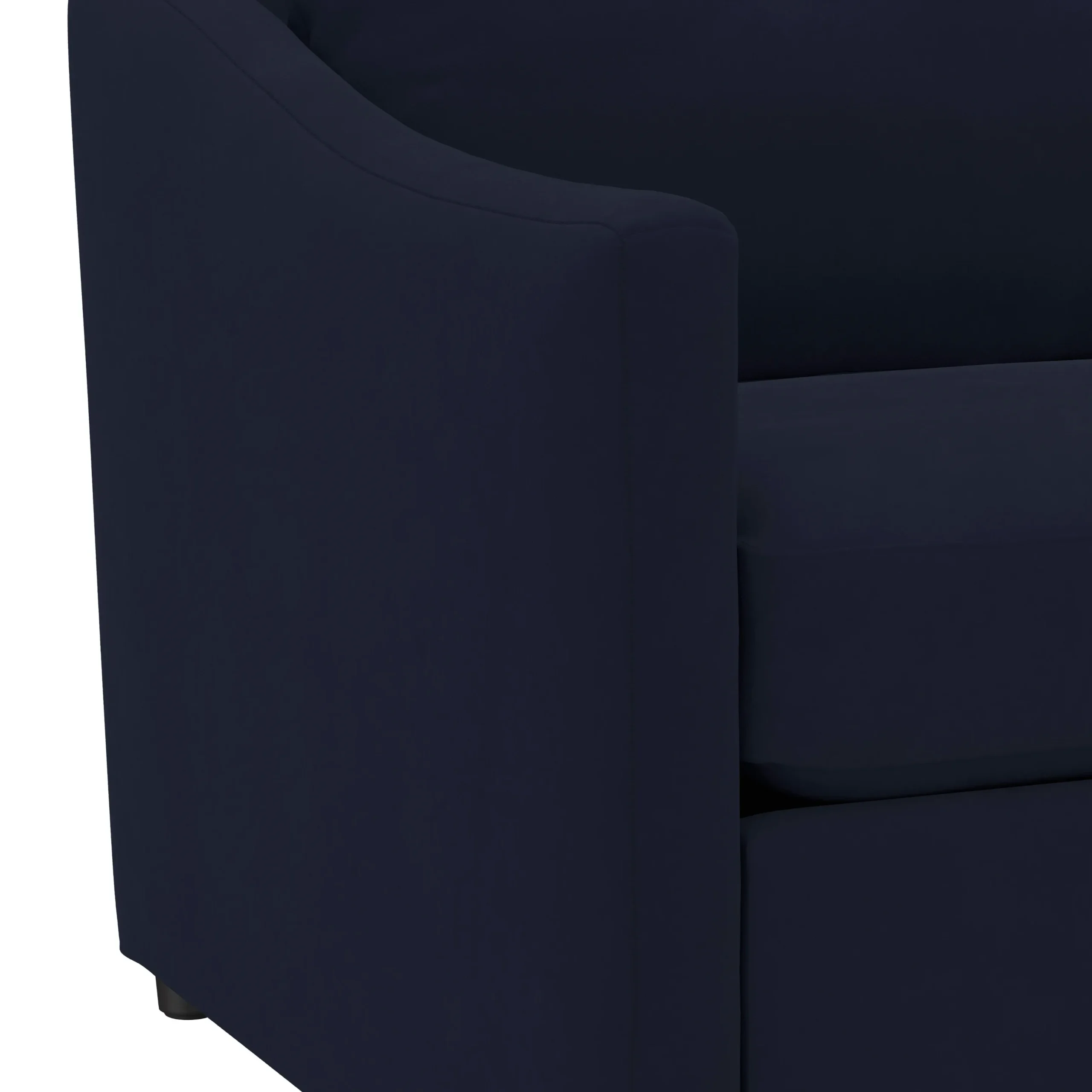 Landry 109_ Velvet Right Storage Sleeper Sectional - Hale Ink - Image 8