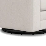 Riley 42_ Grand Swivel Chair - Napa White