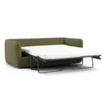 Leigh 86_ Reversible Storage Sleeper Sectional - Napa Moss