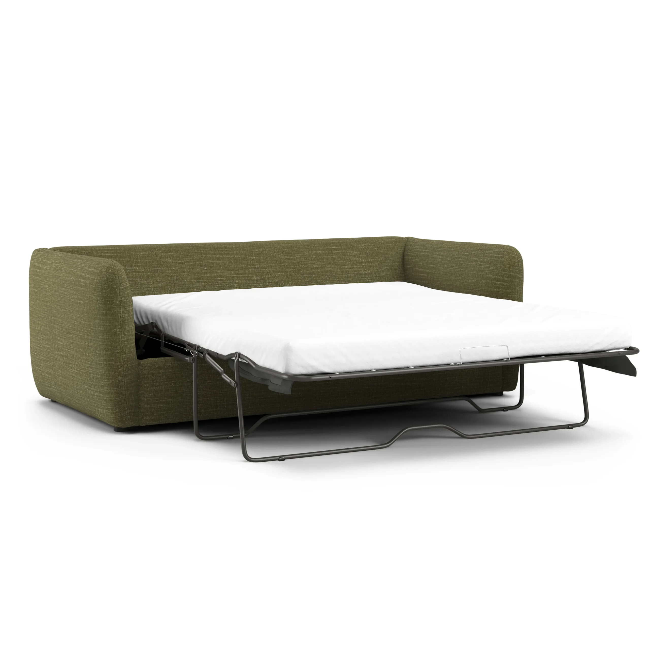 Leigh 86_ Reversible Storage Sleeper Sectional - Napa Moss - Image 11