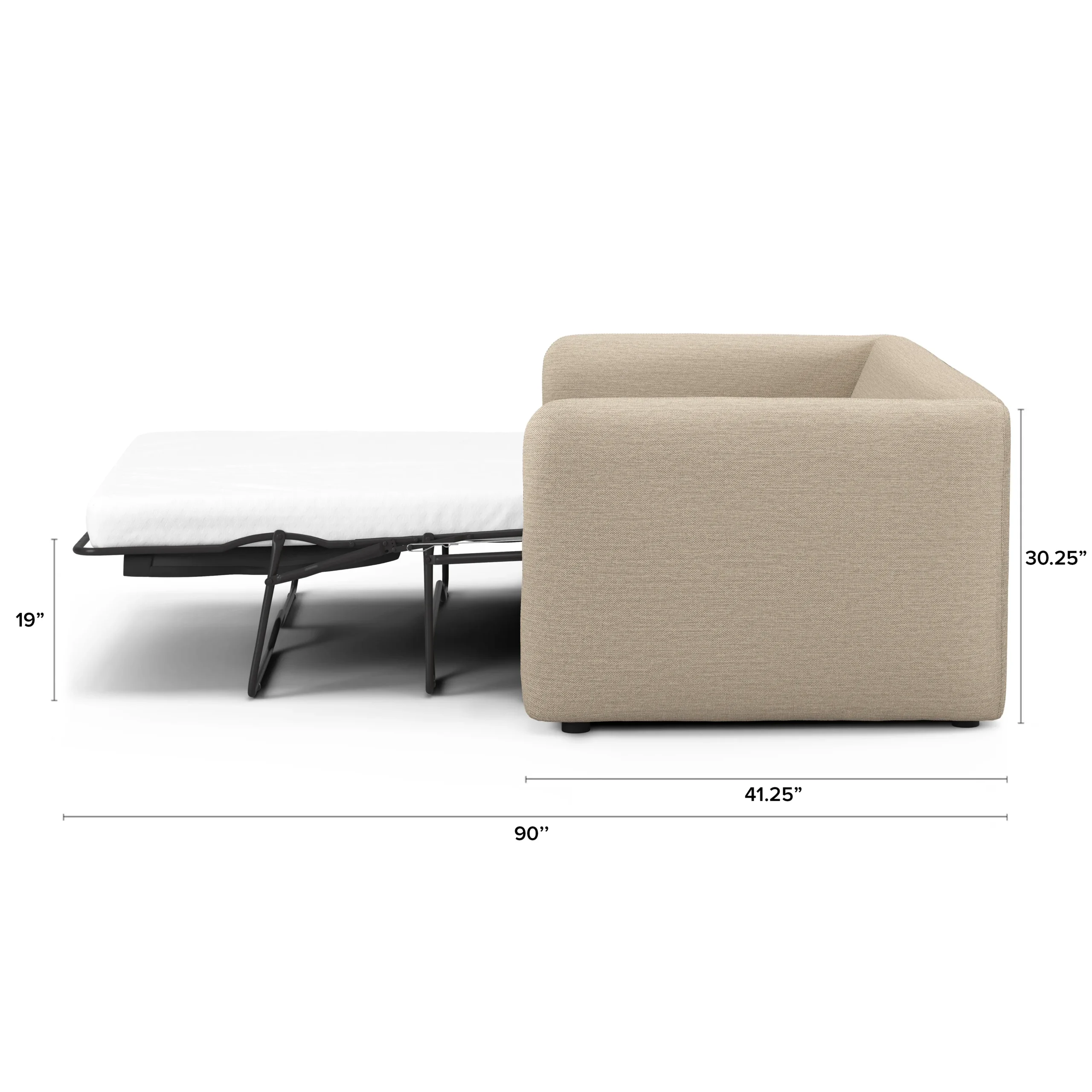 Leigh 86_ Reversible Storage Sleeper Sectional - Silver Taupe - Image 11