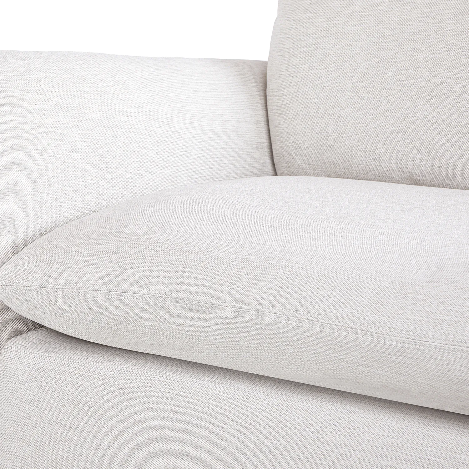 Leigh 126_ Modular Corner Sectional - Silver Ivory - Image 11