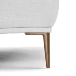 Abisko 42.5_ Lounge Chair - Quartz White