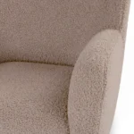 Archie 31.5_ Lounge Chair - Short Shearling Taupe