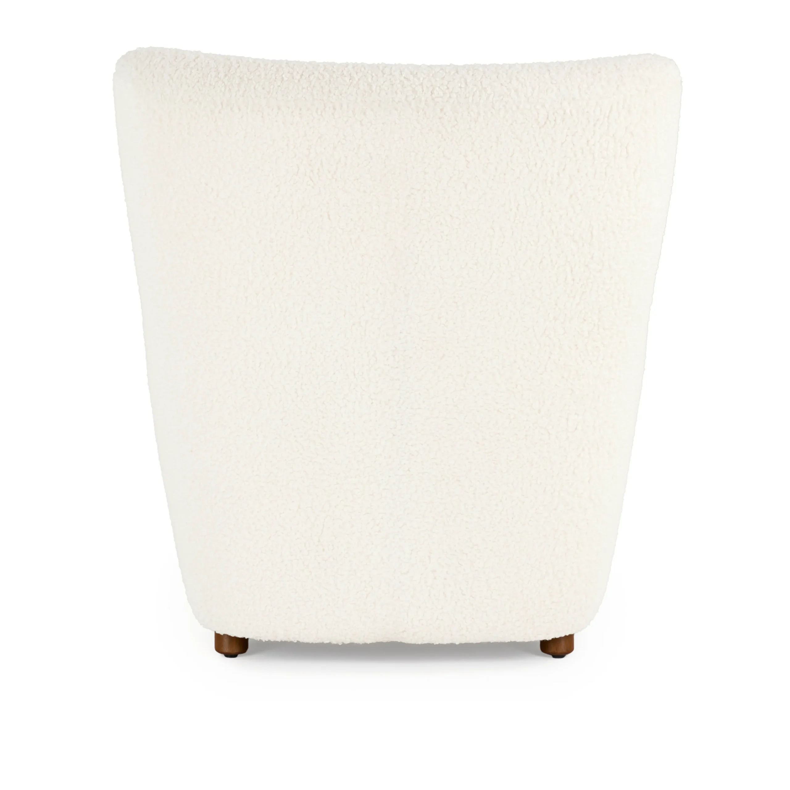 Archie 31.5_ Lounge Chair - Short Shearling White - Image 7