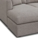 Marina 80_ Reversible Storage Sectional - Hestia Gray