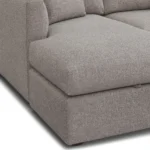 Marina 90_ Reversible Storage Sectional - Hestia Gray