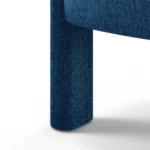 Everse 33.5_ Velvet Lounge Chair - Melange Twilight