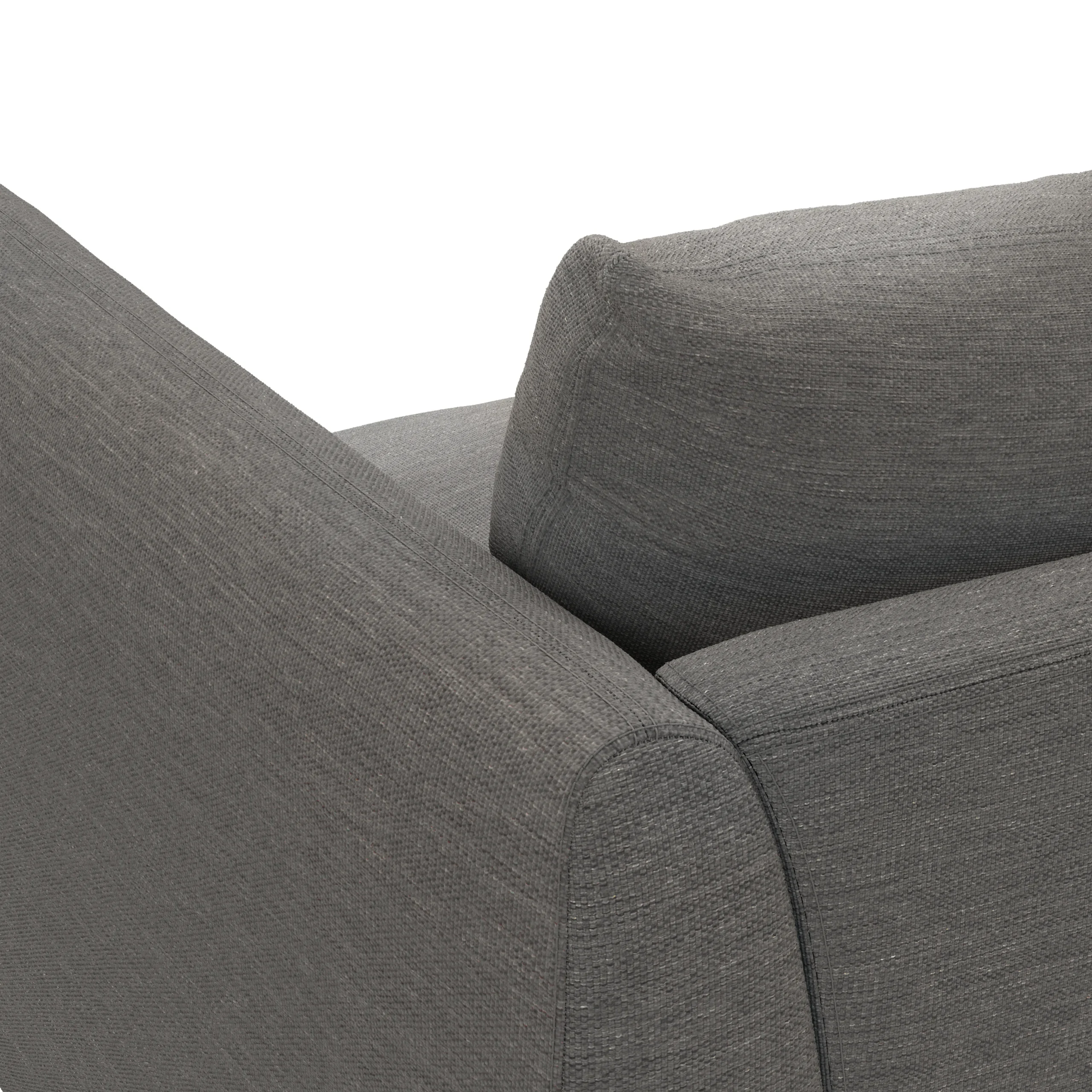 Leigh 42_ Lounge Chair - Silver Gray - Image 4