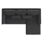 Marina 90_ Reversible Storage Sleeper Sectional - Napa Moss