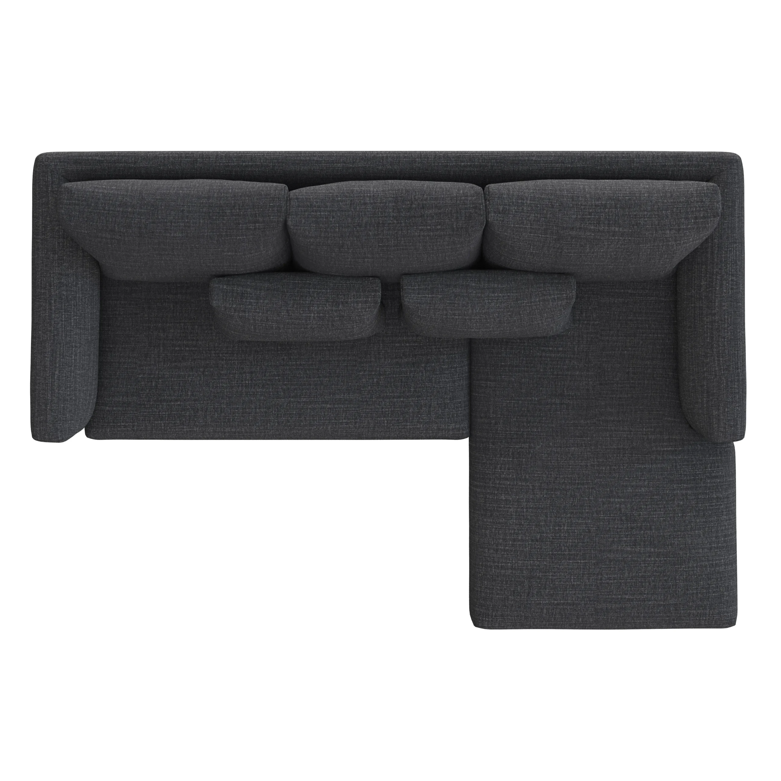 Marina 90_ Reversible Storage Sleeper Sectional - Napa Moss - Image 11