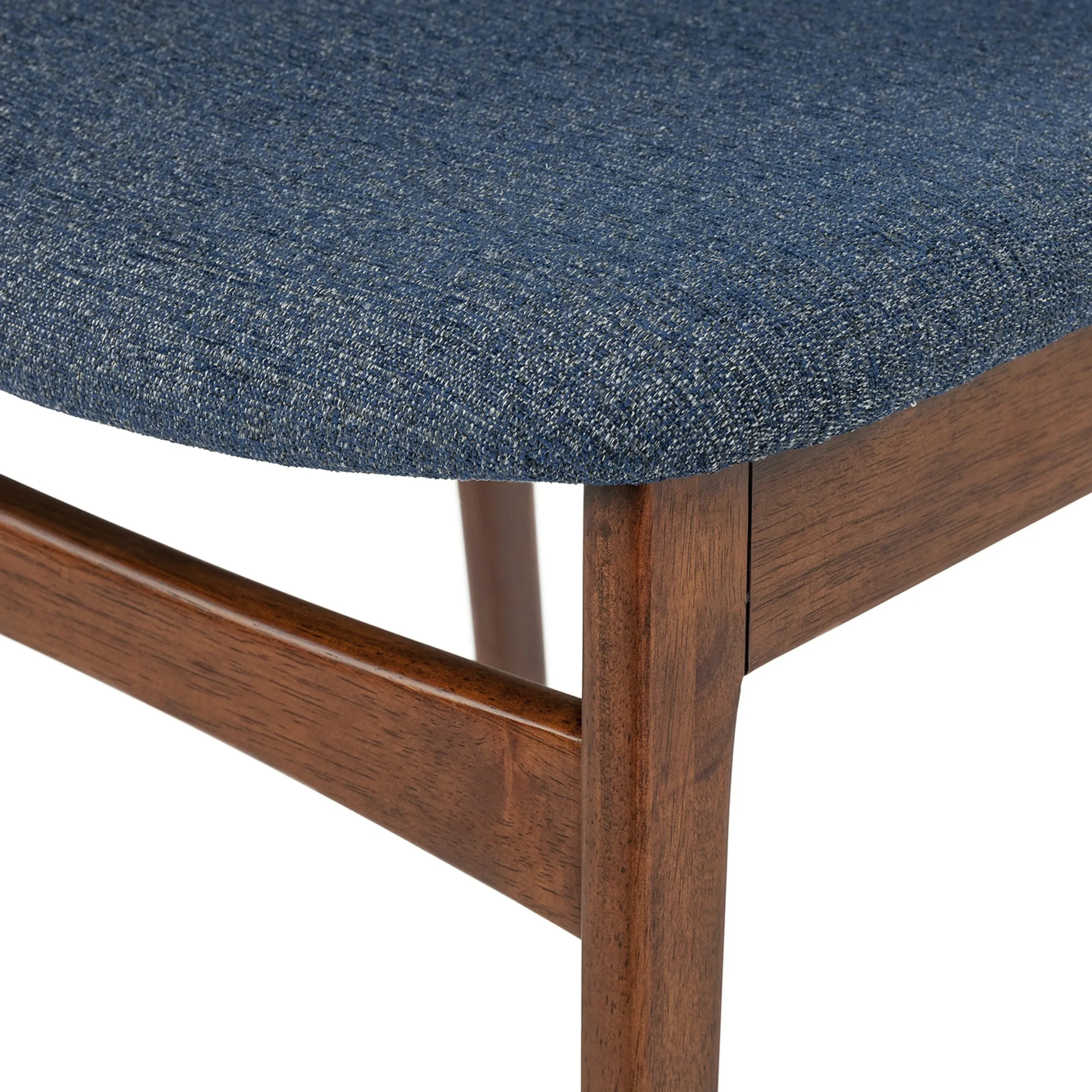 Nosh Dining Chair - Walnut and Denim Blue - Image 11