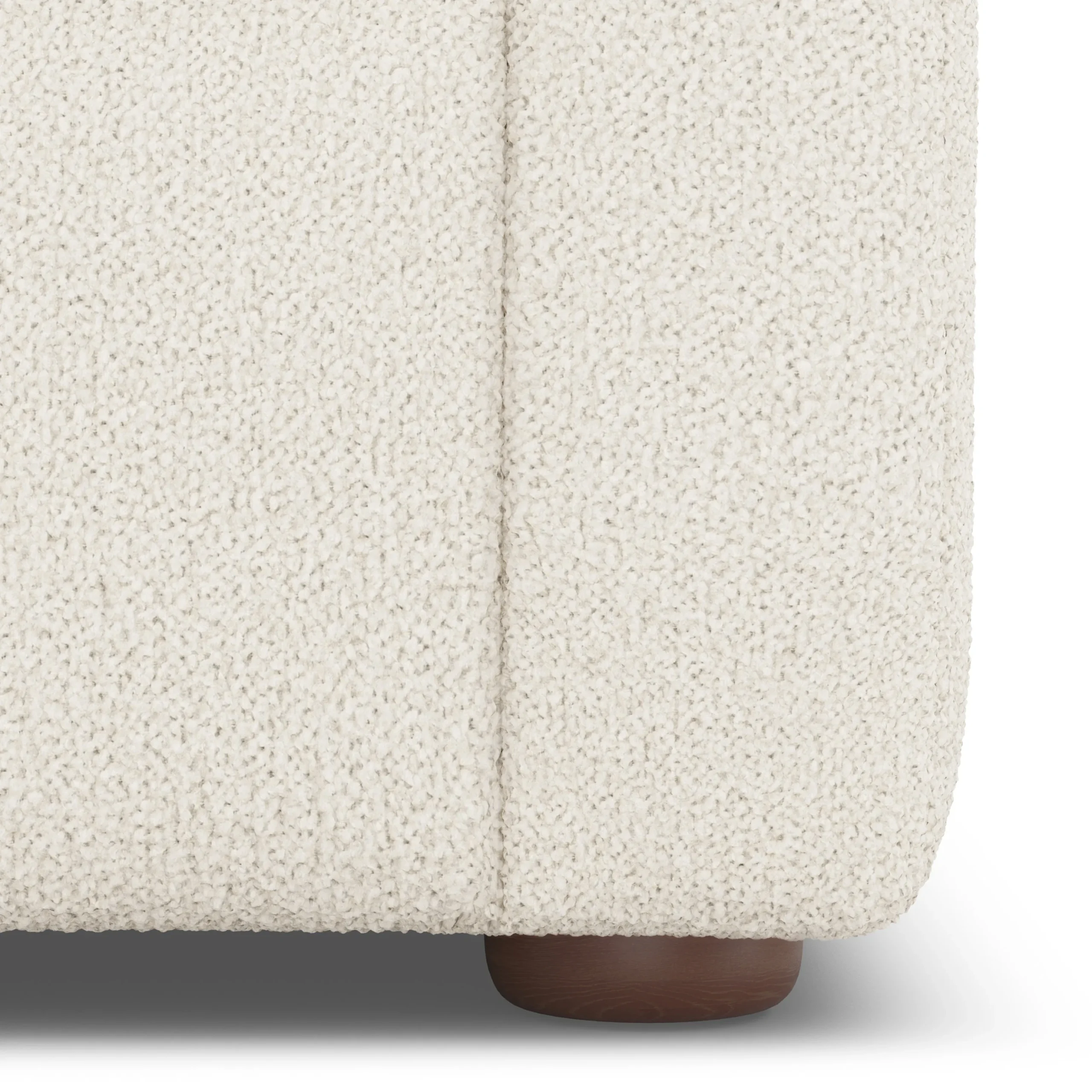 Marina 38_ Lounge Chair - Ivory Wool Bouclé - Image 5