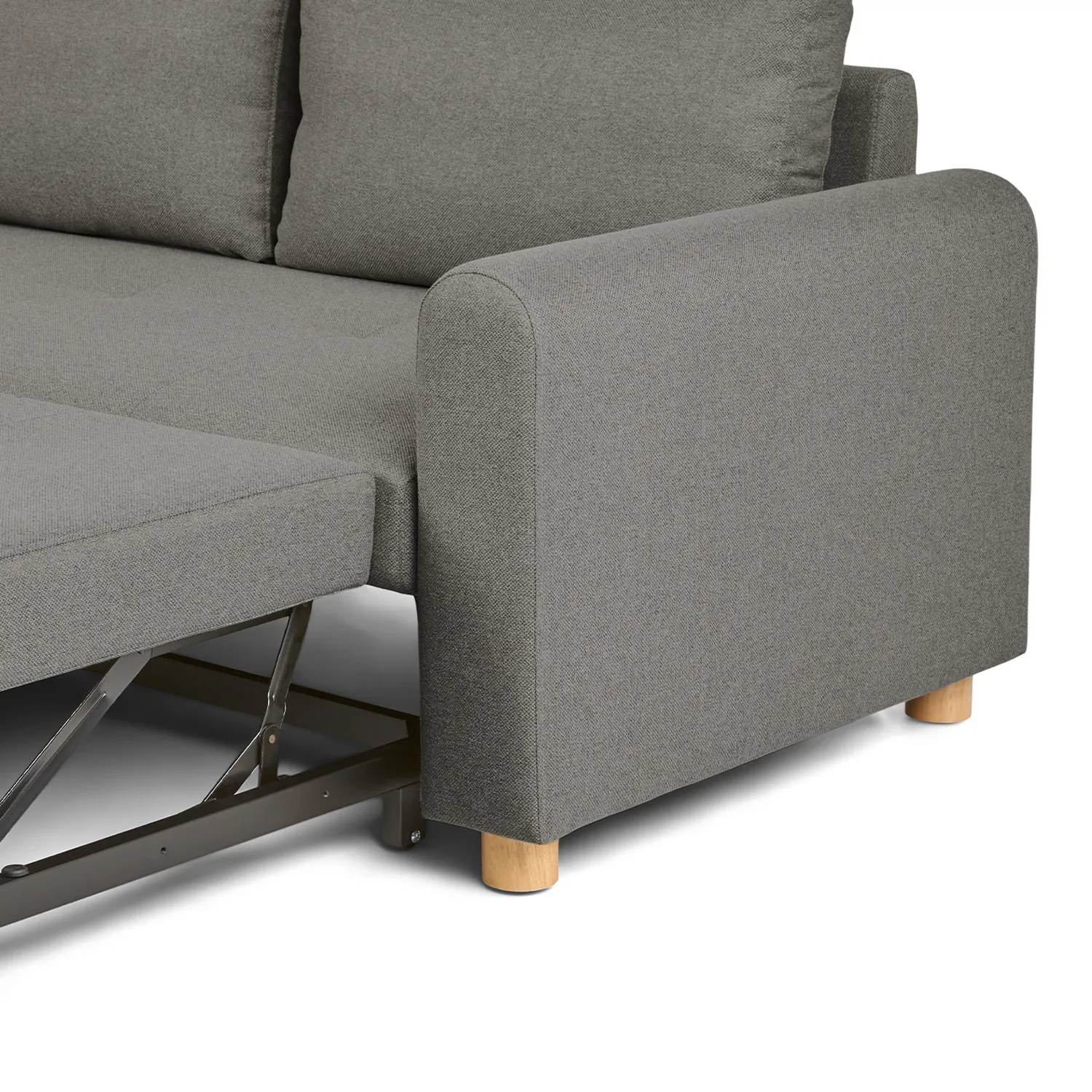 Nordby 104_ Reversible Sleeper Sectional - Henge Gray - Image 11