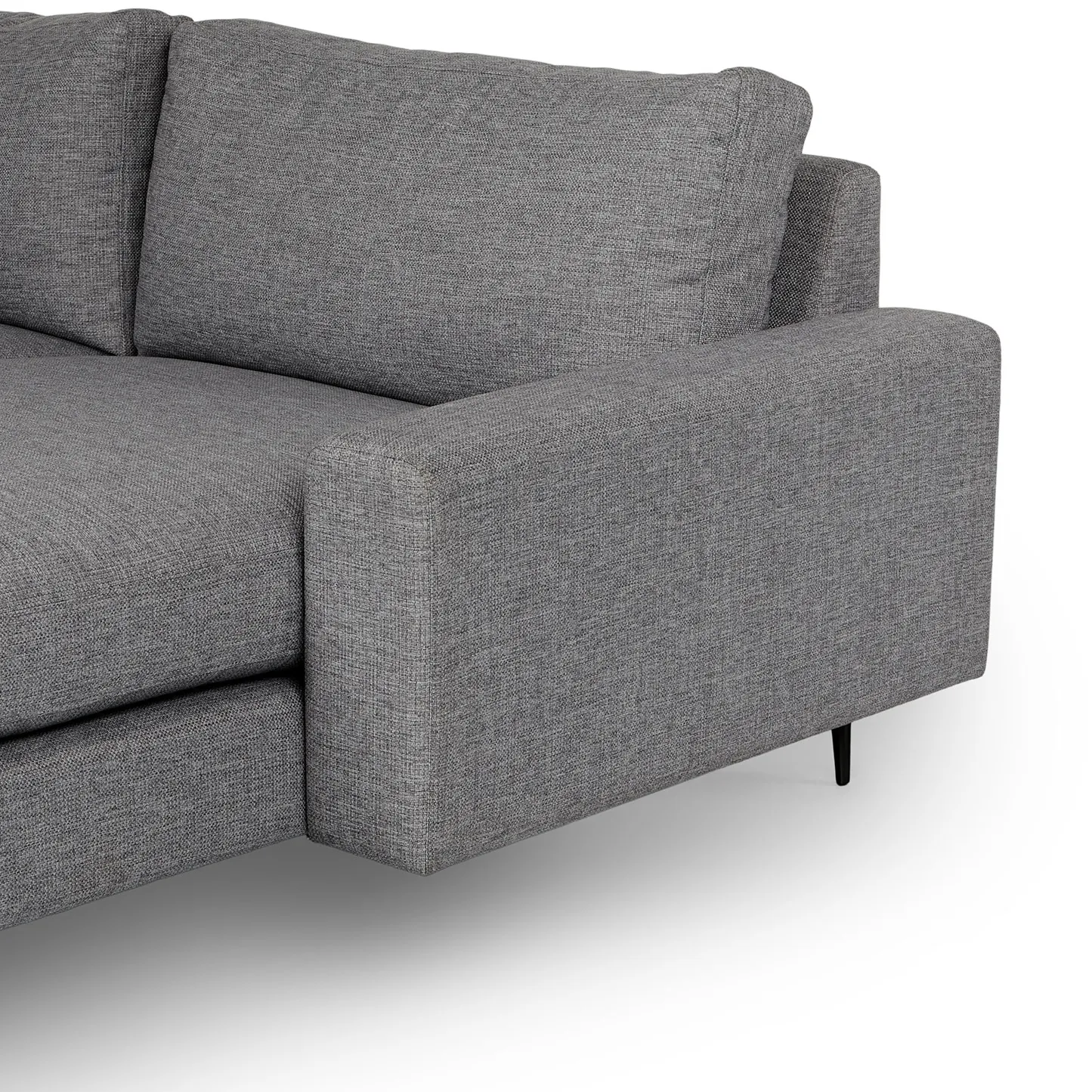 Nova 114_ Reversible Sectional - Gravel Gray - Image 11