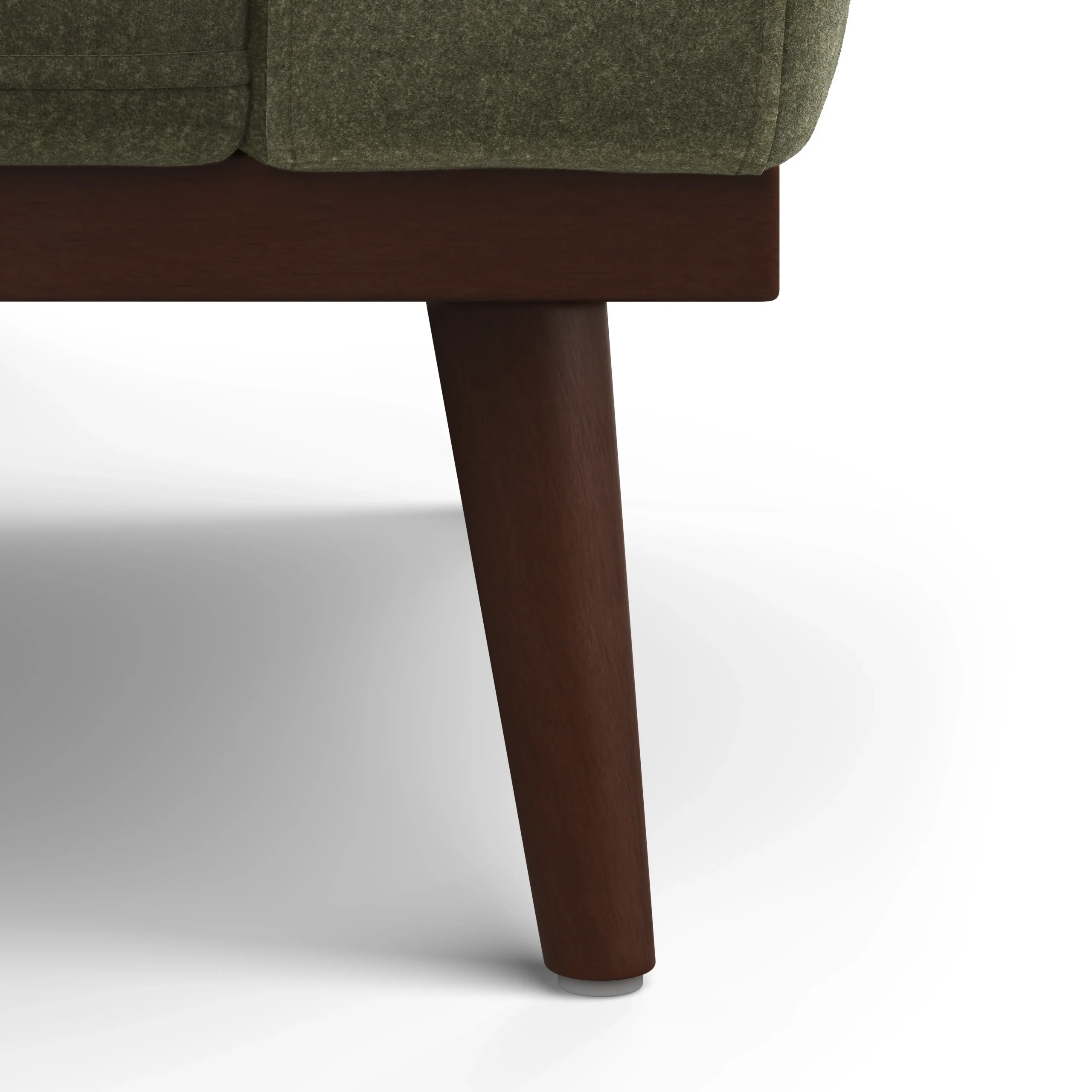 Rhett 93_ Left Chaise Sectional - Felted Green - Image 11