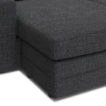 Riley 84_ Reversible Storage Sectional - Napa Charcoal