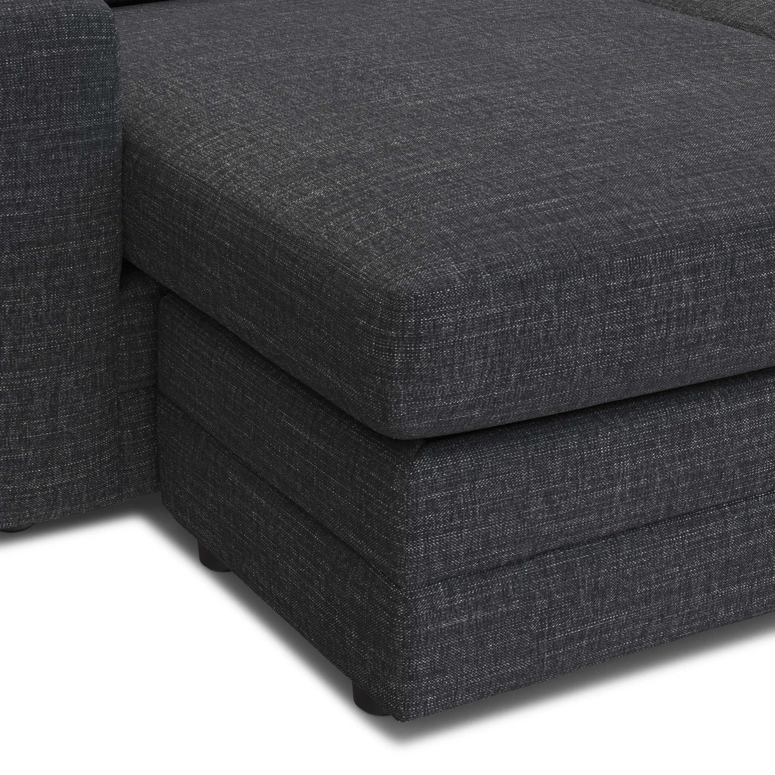 Riley 84_ Reversible Storage Sectional - Napa Charcoal - Image 11