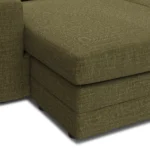 Riley 84_ Reversible Storage Sectional - Napa Moss