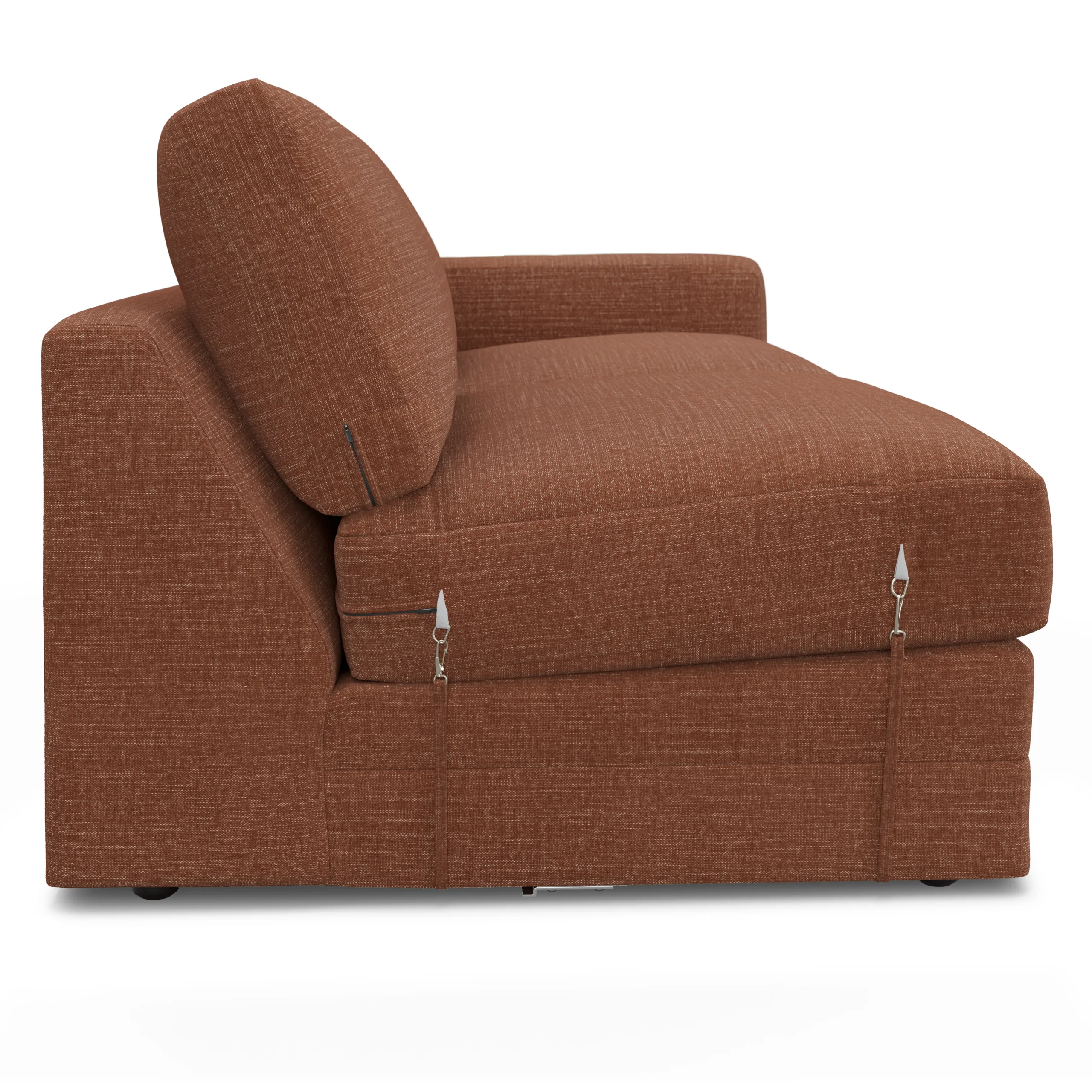 Riley 118.5_ Left Sectional - Napa Rust - Image 11
