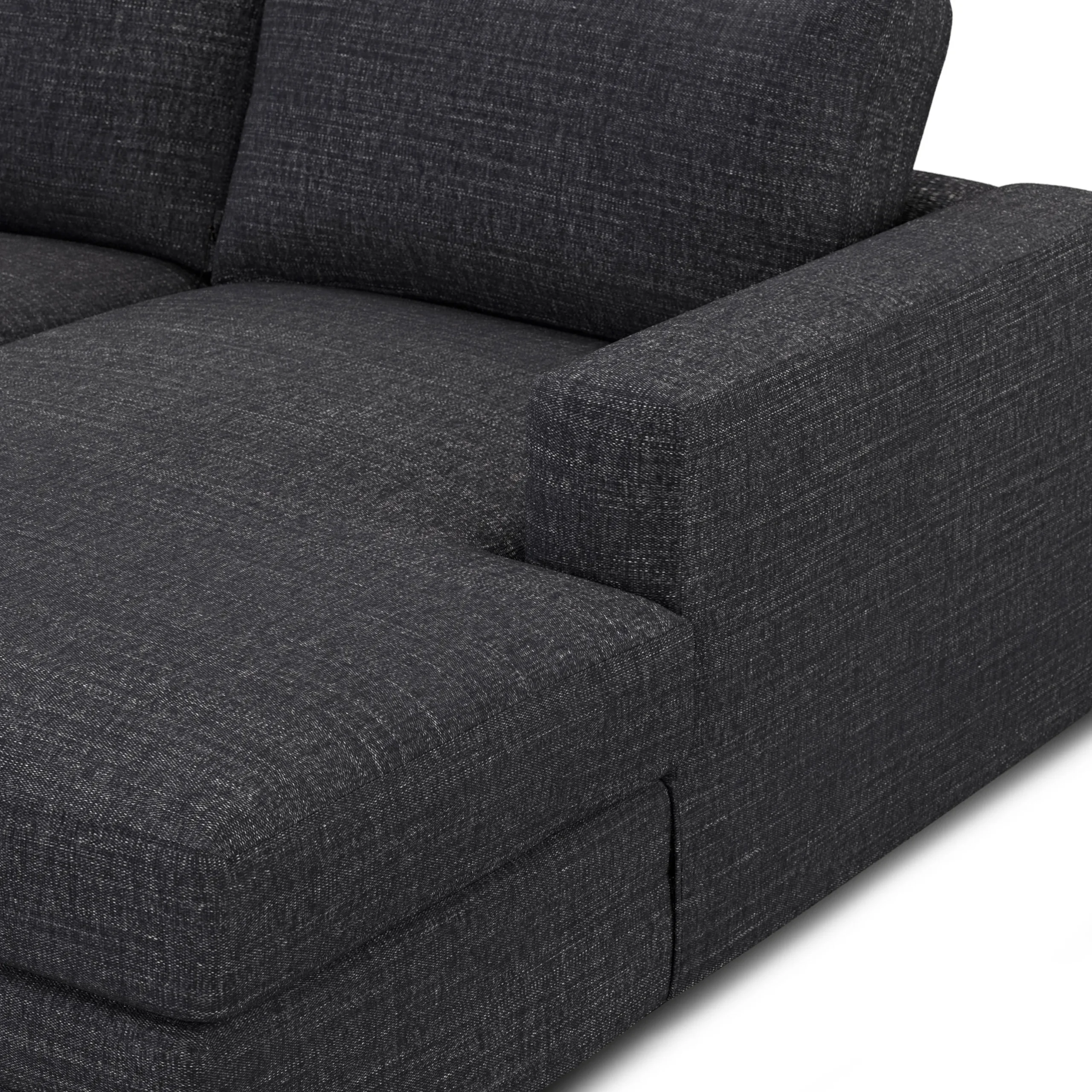 Riley 118.5_ Right Sectional - Napa Charcoal - Image 11