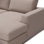 Riley 118.5_ Right Sectional - Napa Quartz